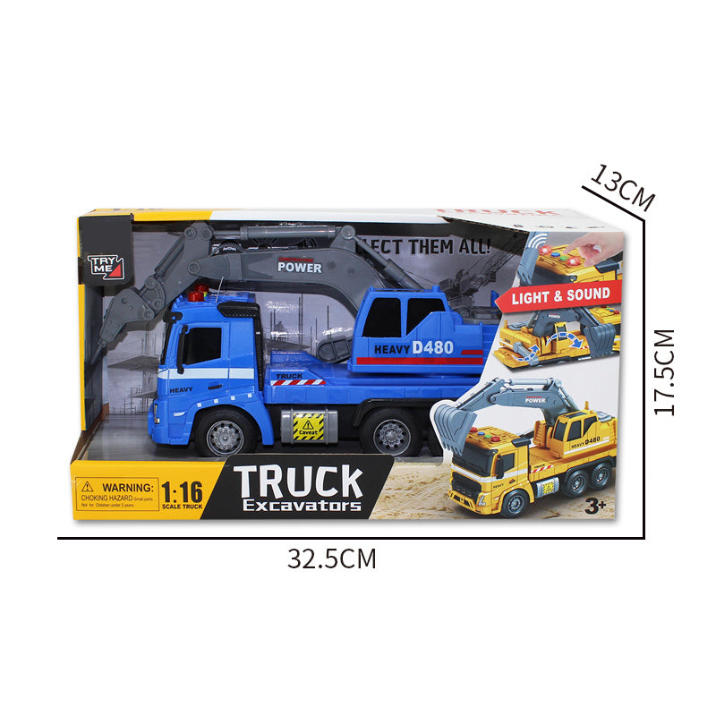 1:16 Friction Truck With Light And Sound