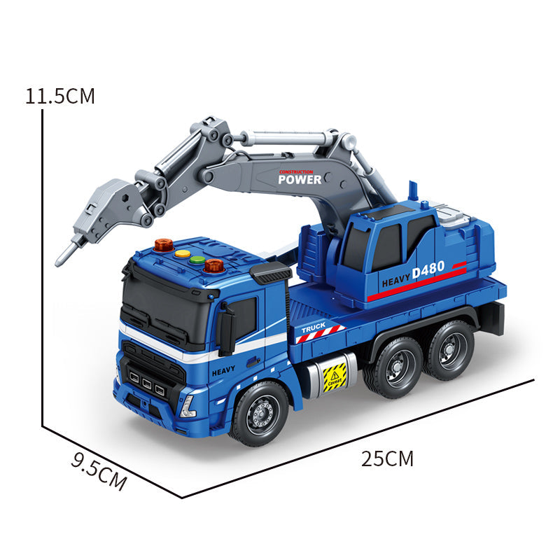 1:16 Friction Truck With Light And Sound