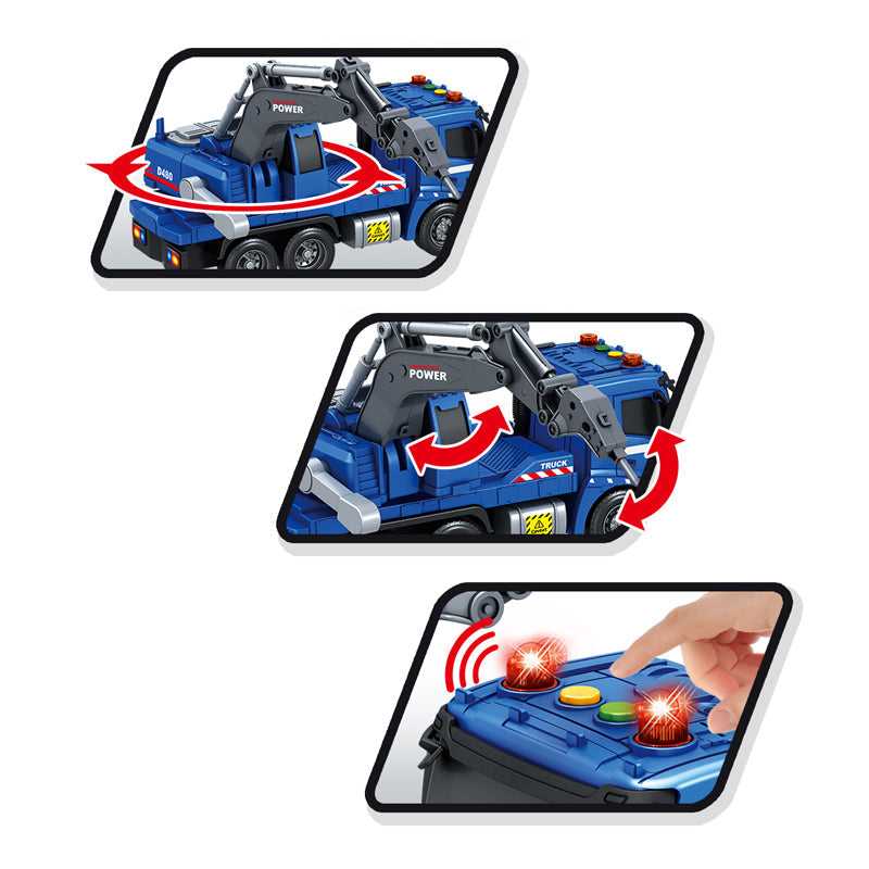 1:16 Friction Truck With Light And Sound