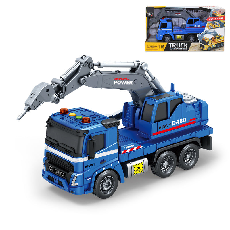 1:16 Friction Truck With Light And Sound