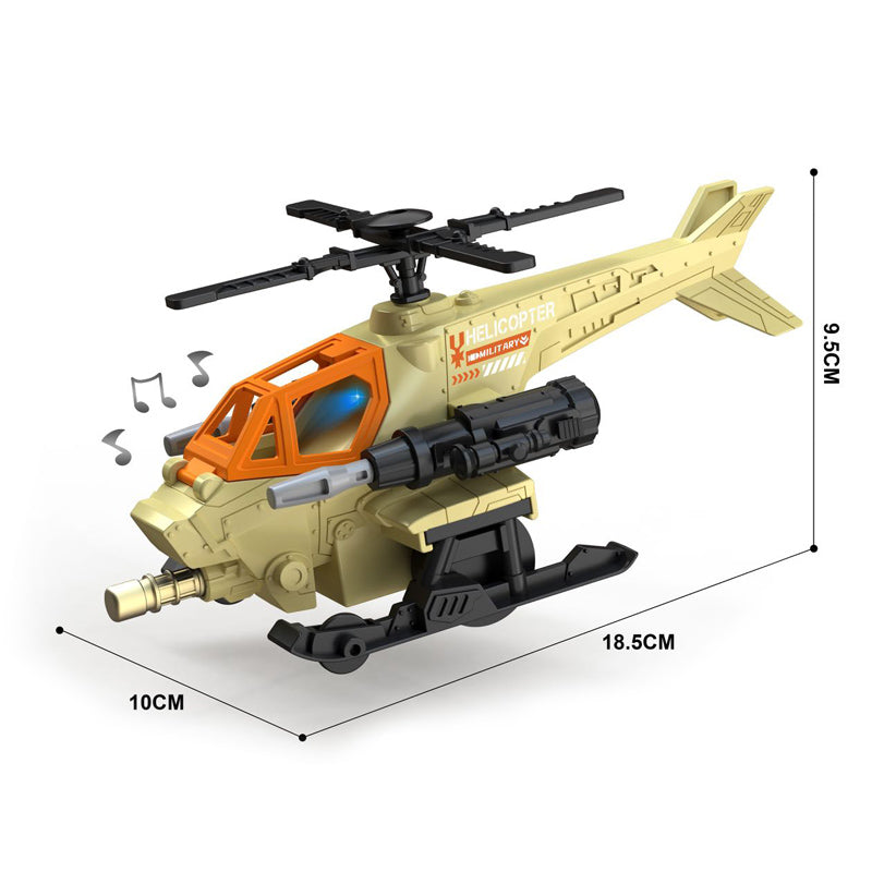 Friction Helicopter With Light And Music