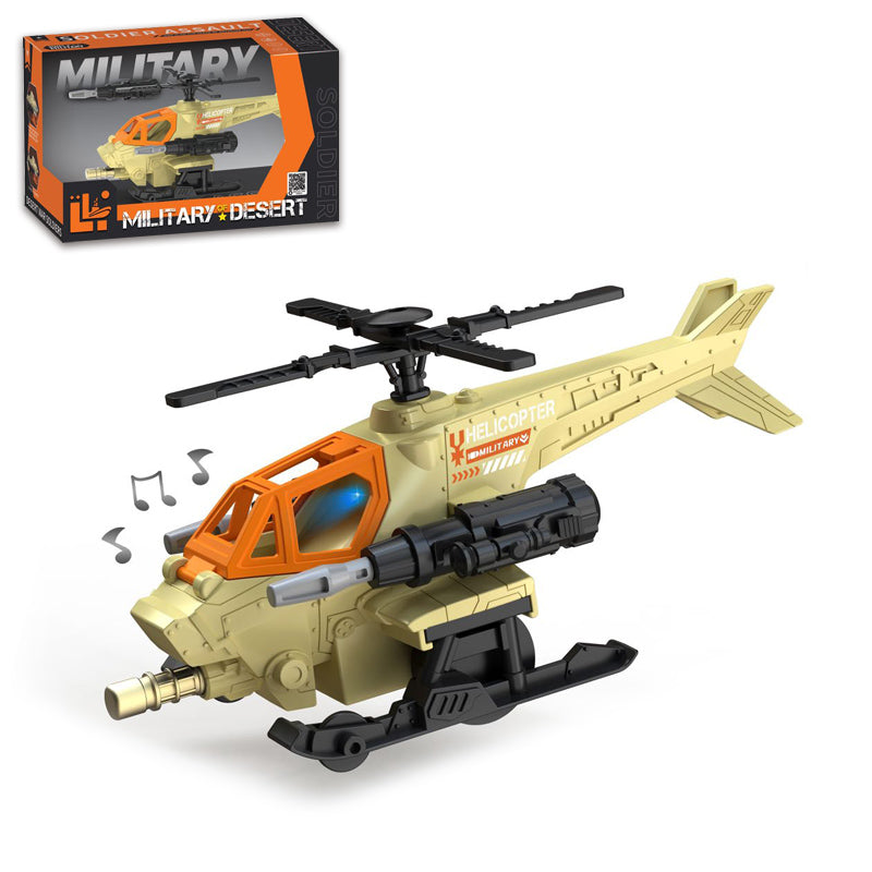 Friction Helicopter With Light And Music