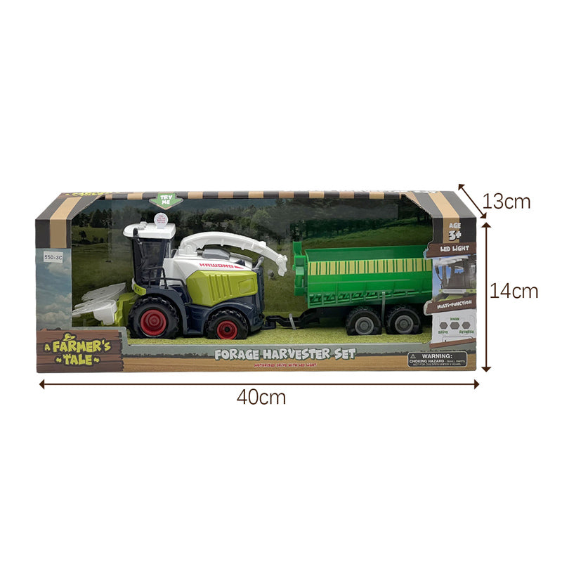 1:32 Friction Farm Car With Light Sound