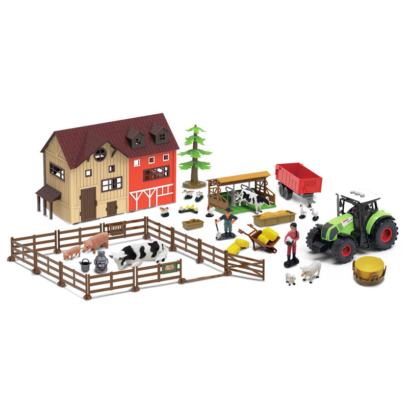Friction Farm Car With Light Sound