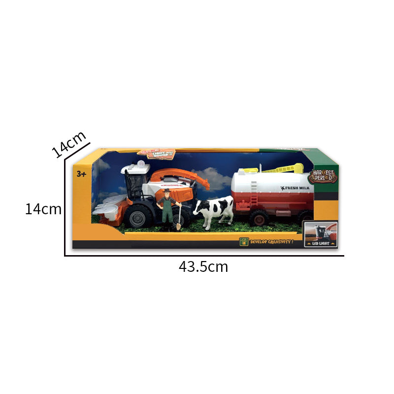 Friction Farm Car With Light Sound