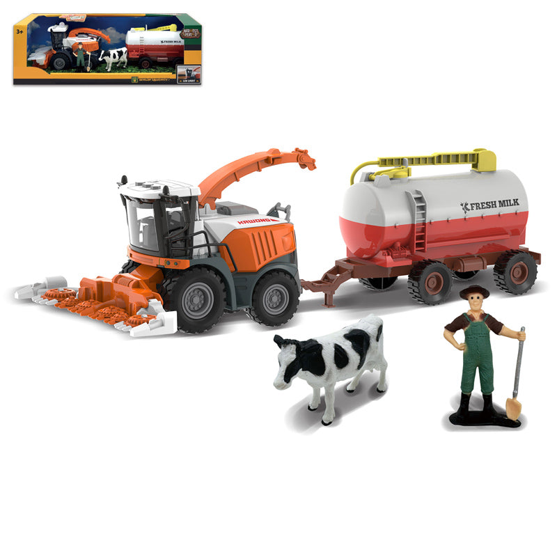 Friction Farm Car With Light Sound