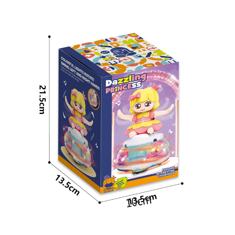 B/O Dazzling Princess With Light 2-C Ass'D