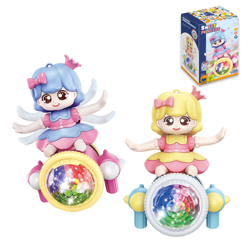 B/O Dazzling Princess With Light 2-C Ass'D