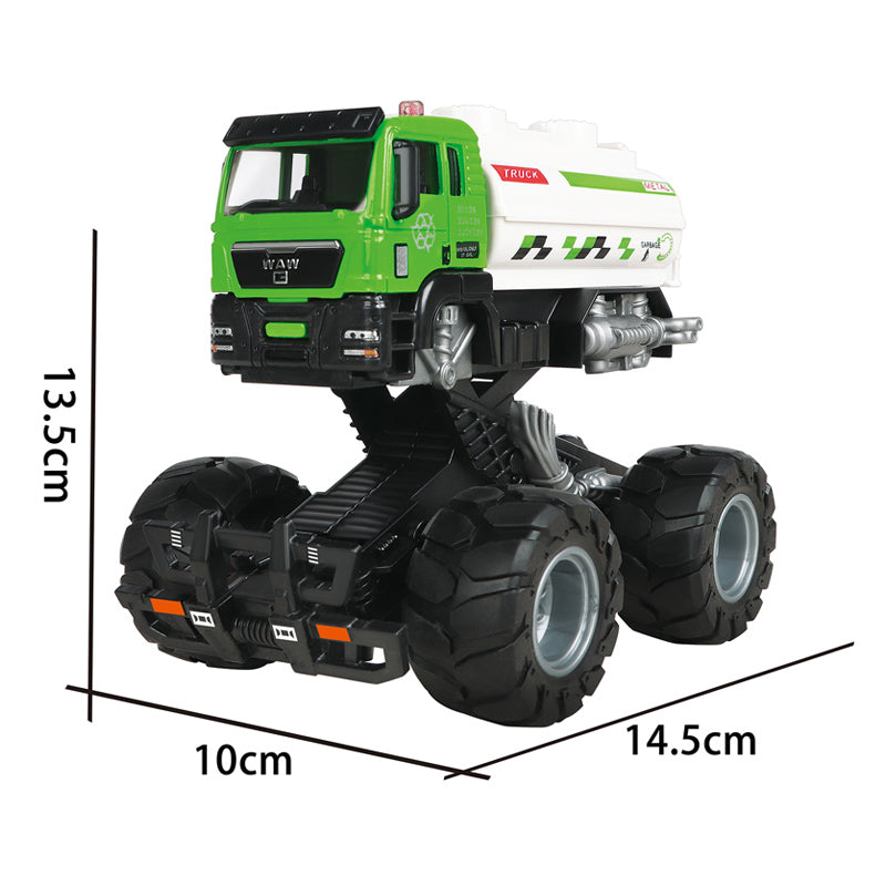 3 Asstd Friction Metal Car