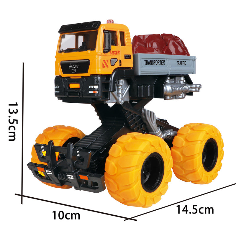 3 Asstd Friction Metal Truck