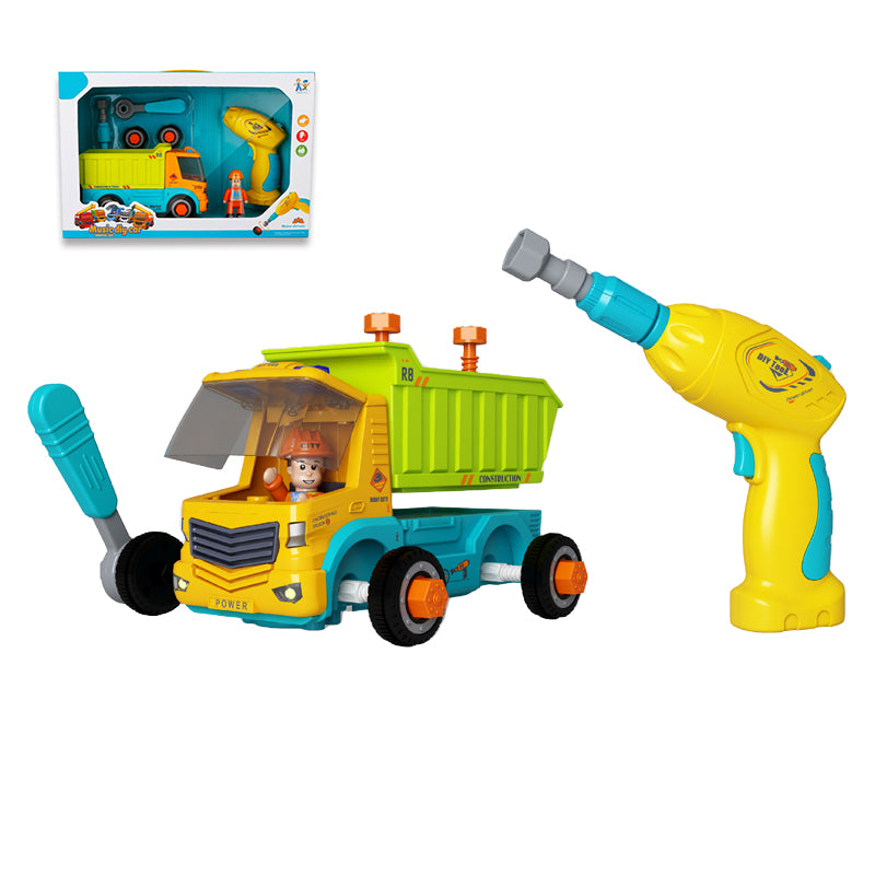 Pull Back DIY Truck Set With Music