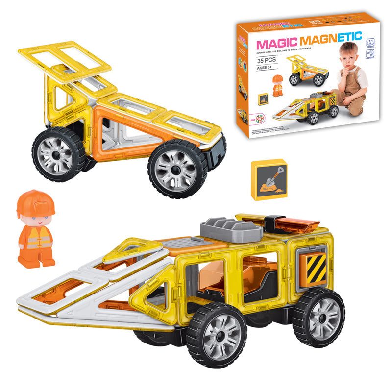 35Pcs Magnetic Block