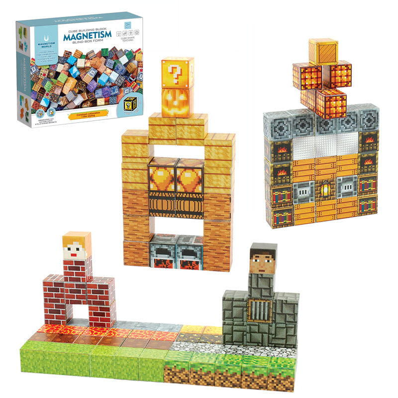 54Pcs Magnetic Blocks