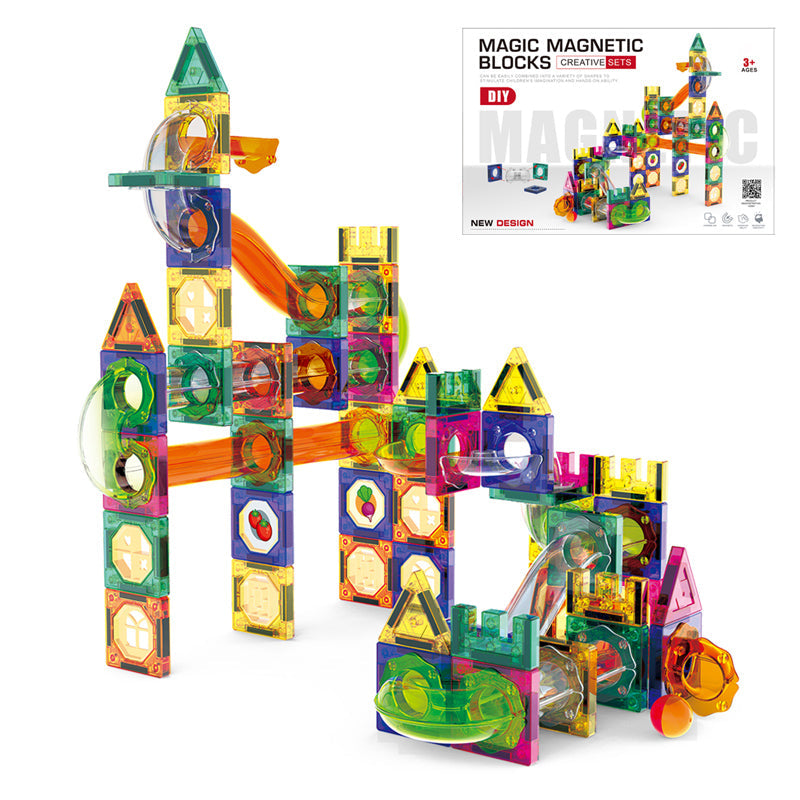 160Pcs Magnetic Blocks