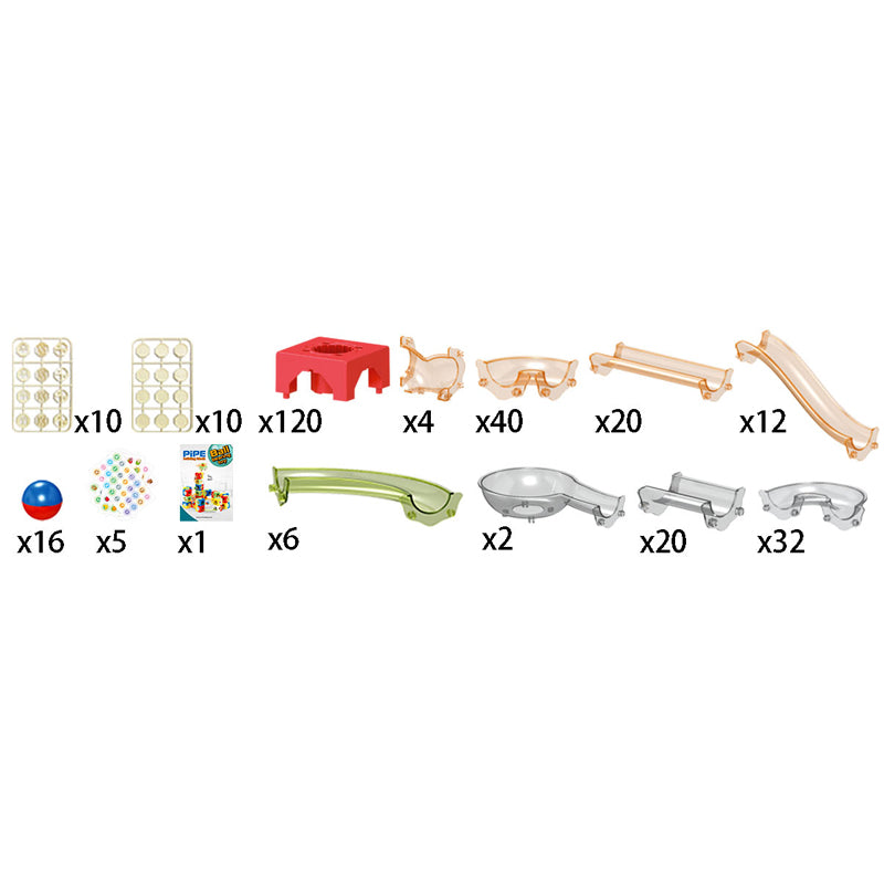 458Pcs Pipe Building Blocks