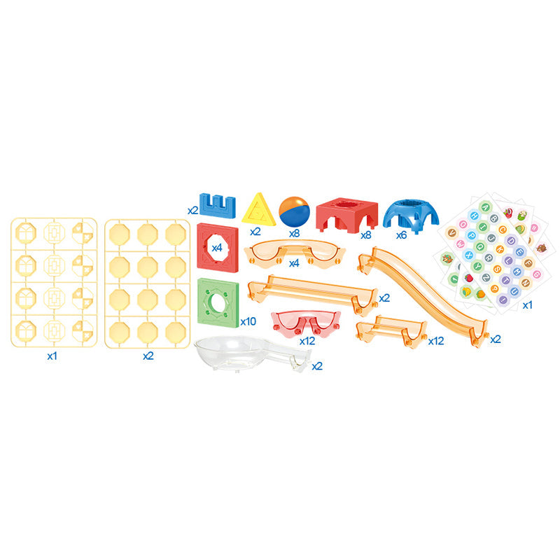 3 In 1 Magnetic Blocks With 111Pcs