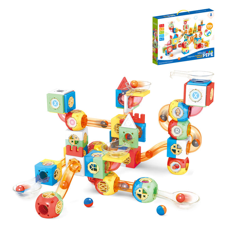 3 In 1 Magnetic Blocks With 199Pcs