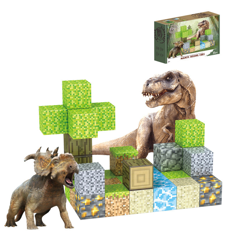 35Pcs Magnetic Building Cubes