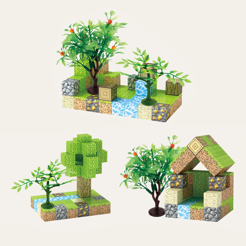 52Pcs Magnetic Building Cubes