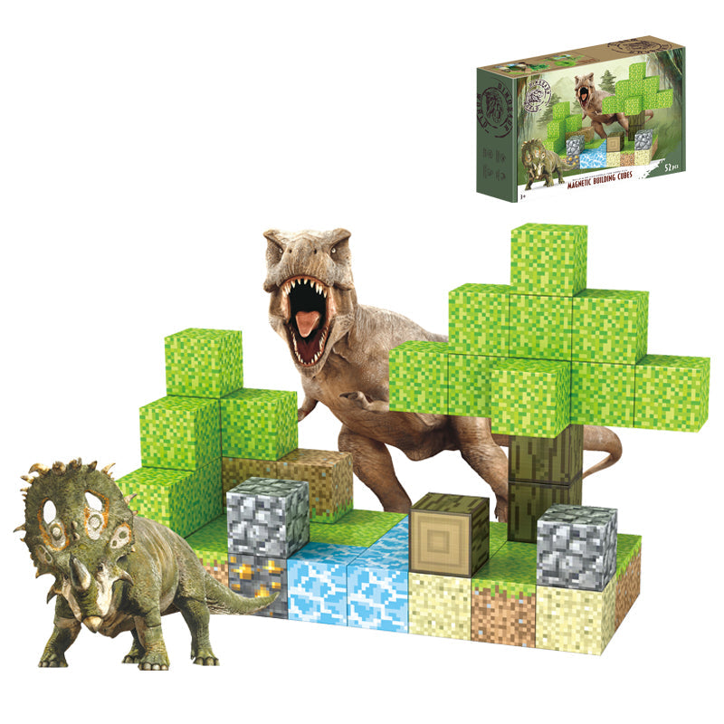 52Pcs Magnetic Building Cubes
