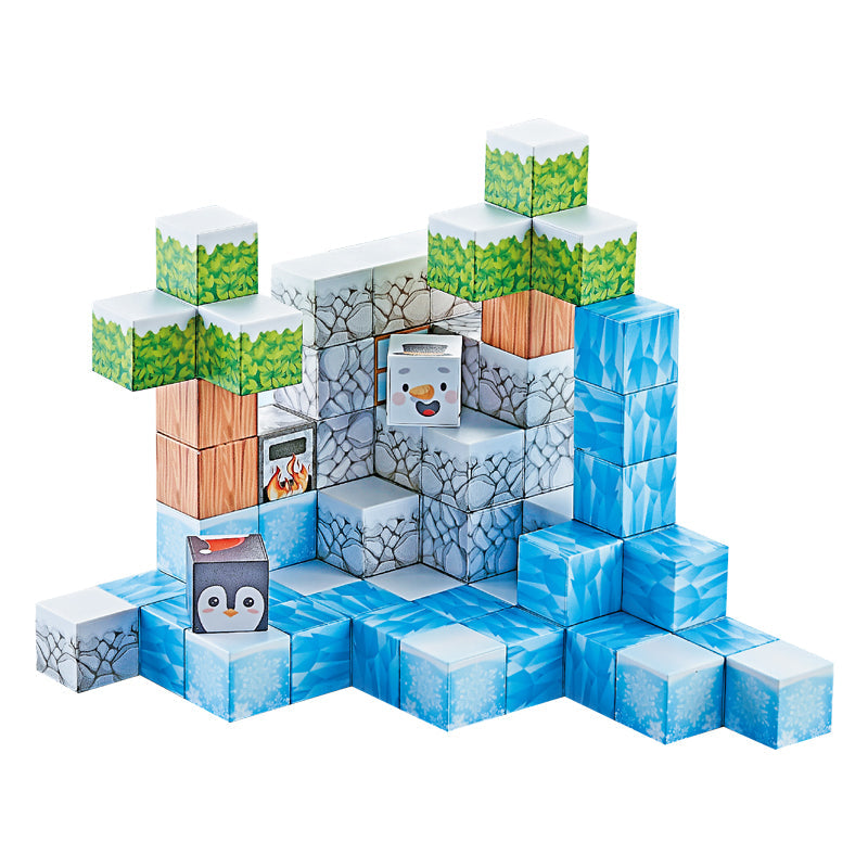 66Pcs Magnetic Blocks