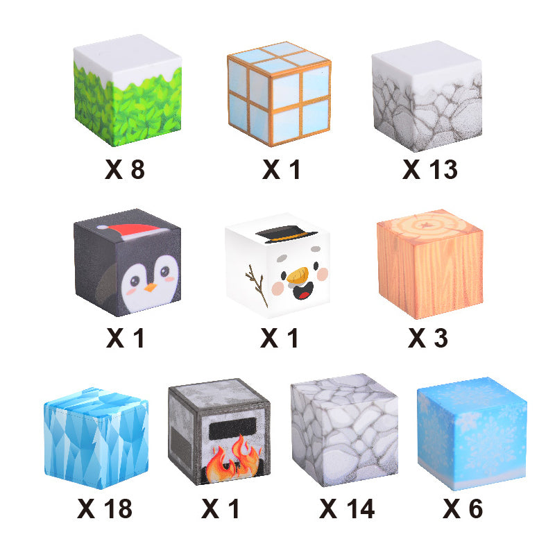 66Pcs Magnetic Blocks