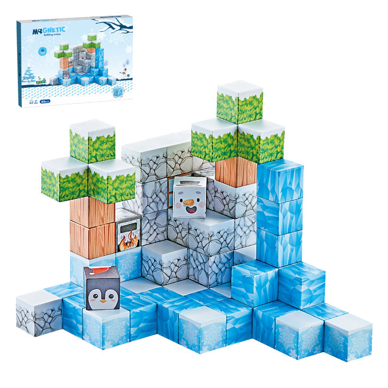 66Pcs Magnetic Blocks