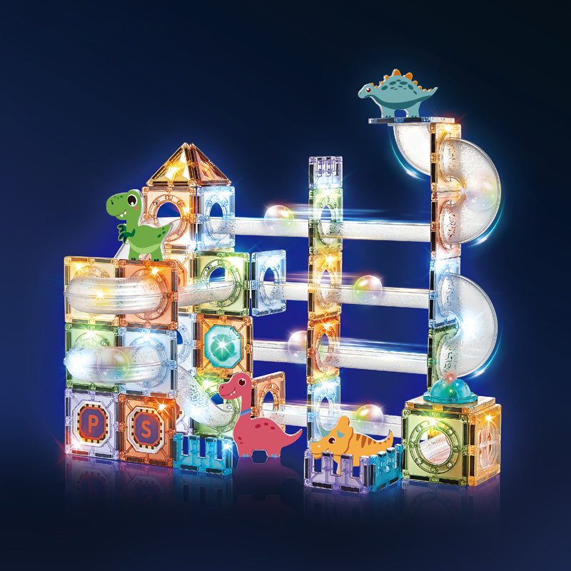 108Pcs Magnetic Blocks With Light