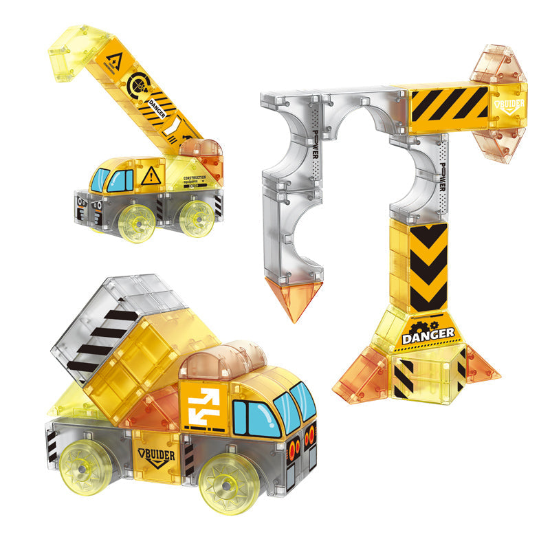 74Pcs Magnetic Blocks