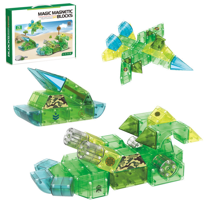 78Pcs Magnetic Blocks