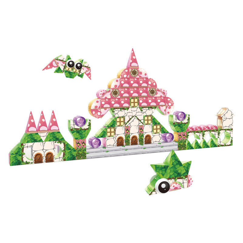 124Pcs Magnetic Blocks