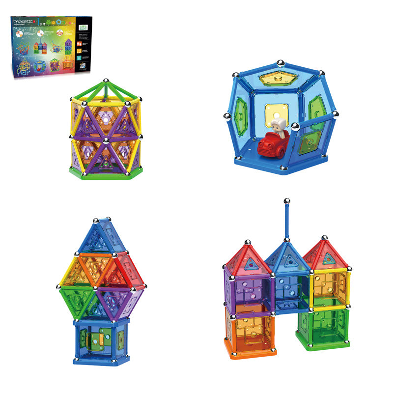 176PCS 3D Magnetic Blocks