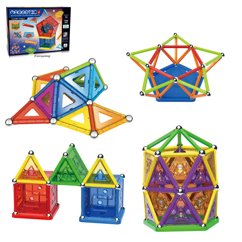 146PCS 3D Magnetic Blocks