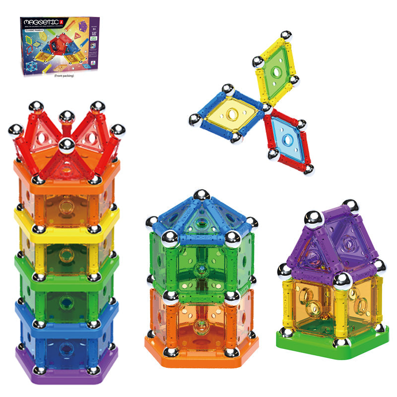 137PCS 3D Magnetic Blocks