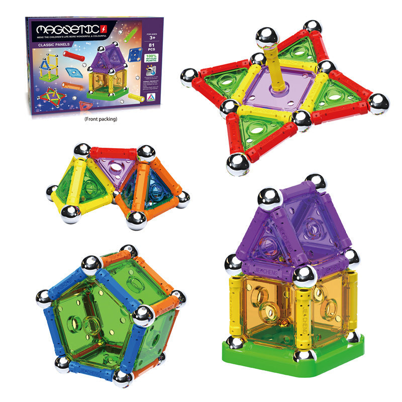 81PCS 3D Magnetic Blocks