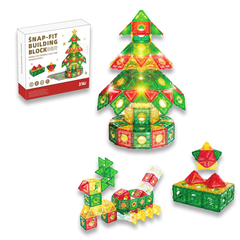 316Pcs Snap-Fit Building Block