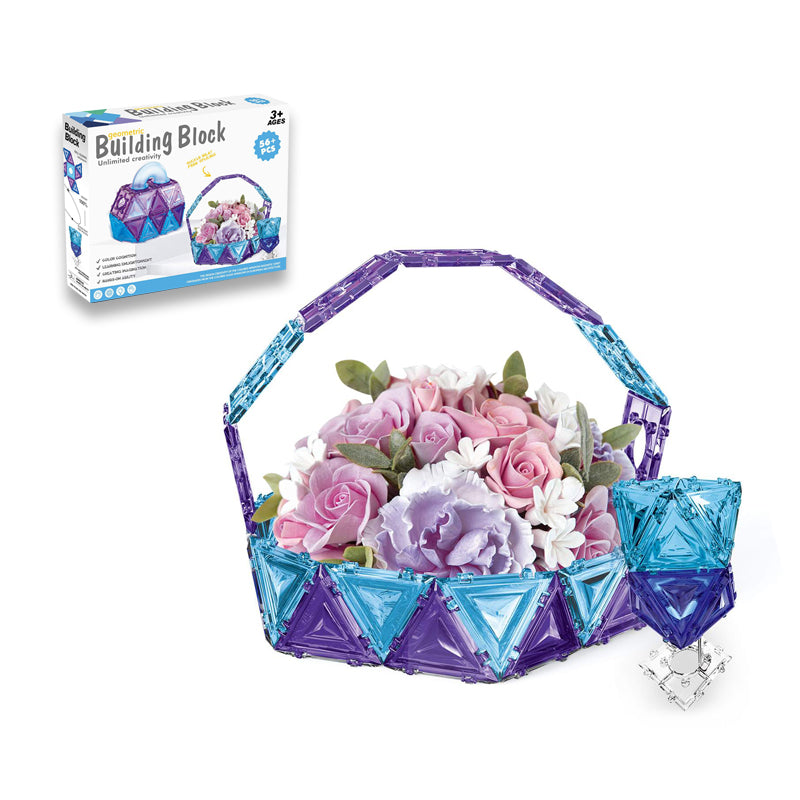 56Pcs Snap-Fit Building Block