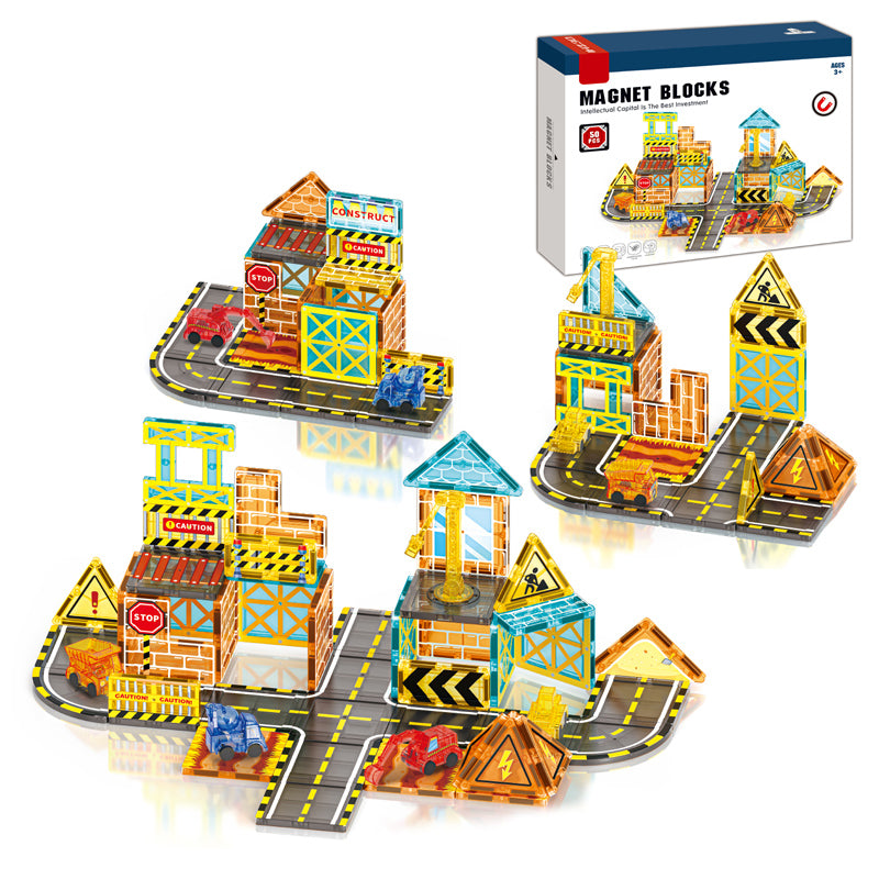 50Pcs Magnetic Blocks