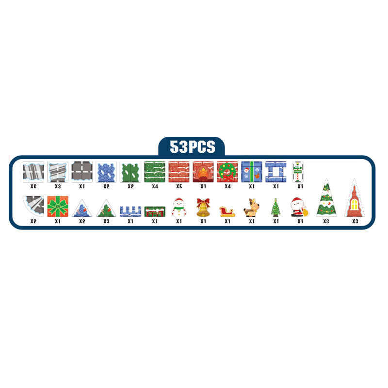 53Pcs Magnetic Blocks
