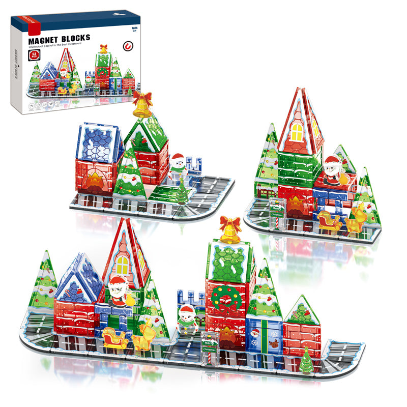 53Pcs Magnetic Blocks