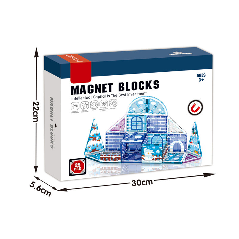 25Pcs Magnetic Blocks