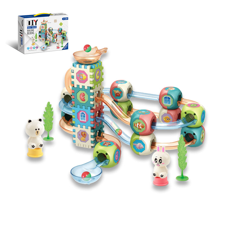 DIY Ball Track Buolding Blocks