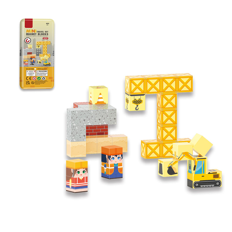 38Pcs Magnetic Block