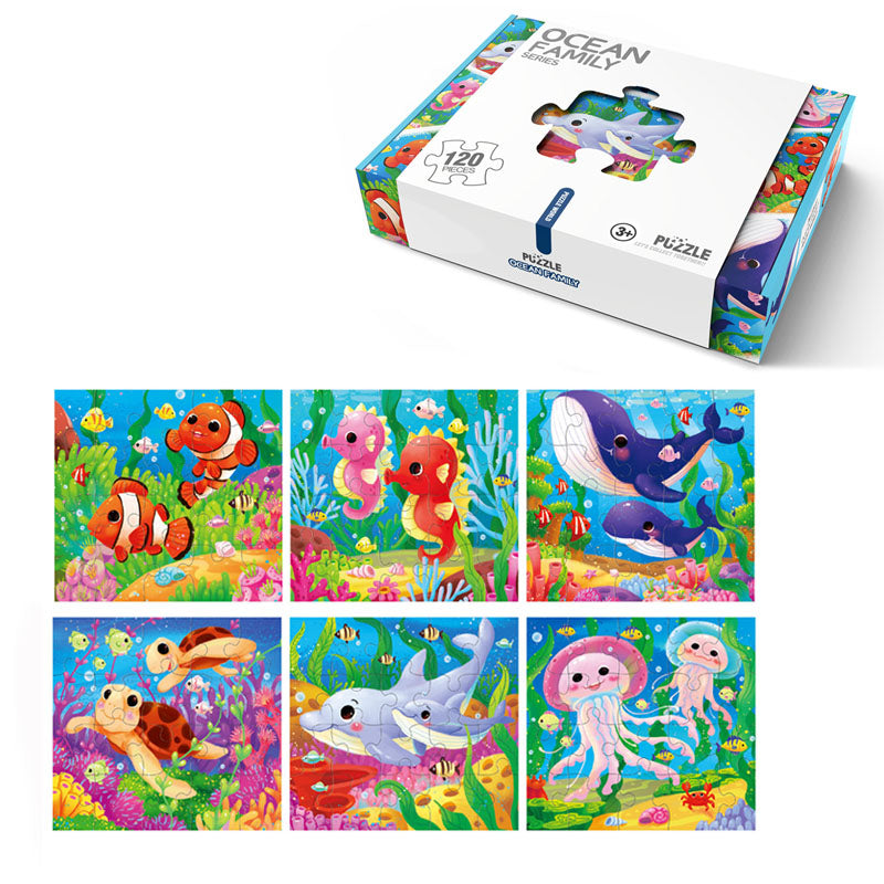 120Pcs Puzzle Game