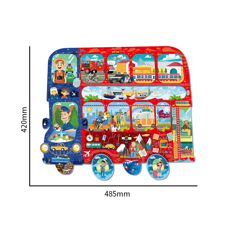 128Pcs Puzzle Game