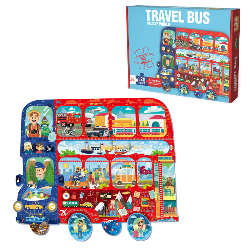 128Pcs Puzzle Game