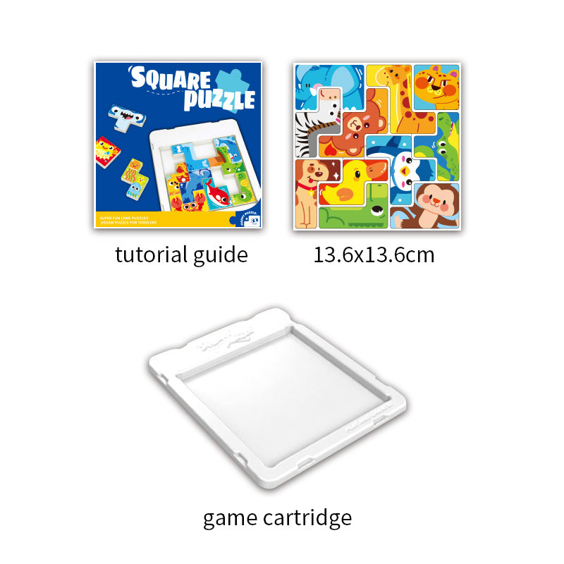 12Pcs Square Puzzle