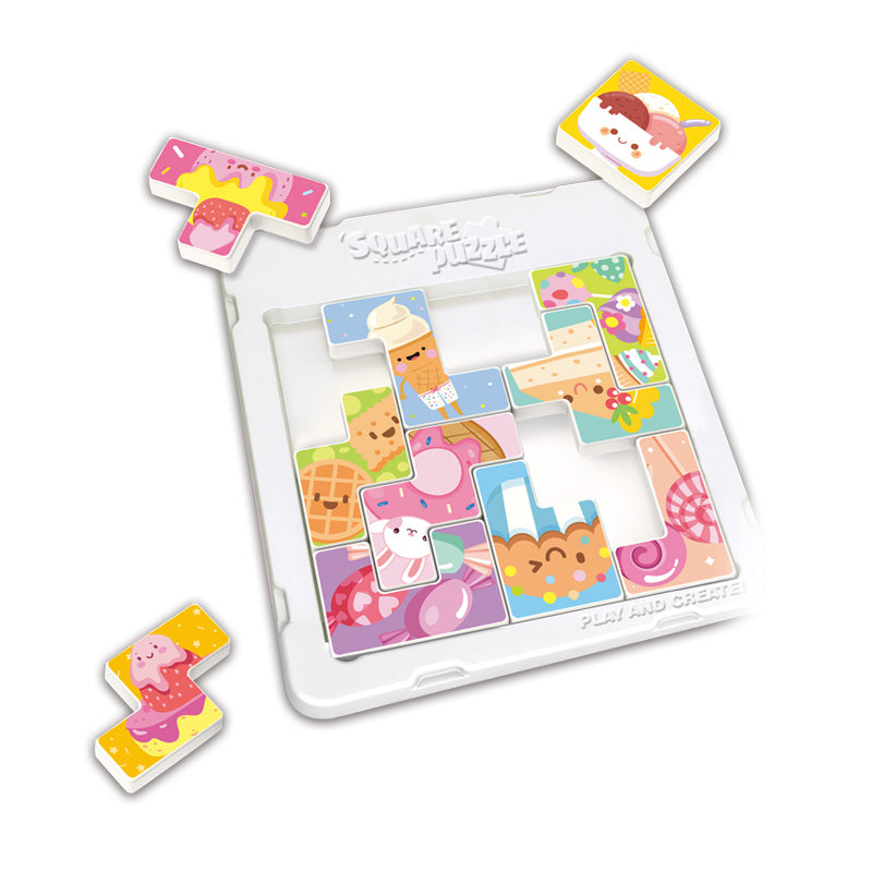 12Pcs Square Puzzle