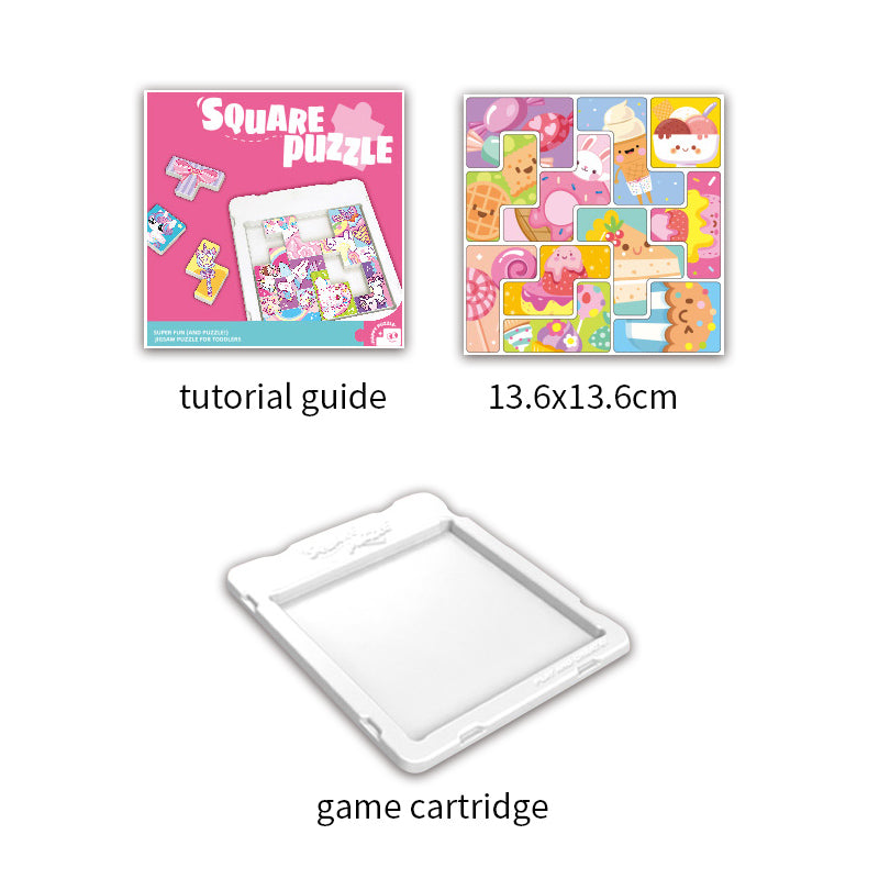 12Pcs Square Puzzle