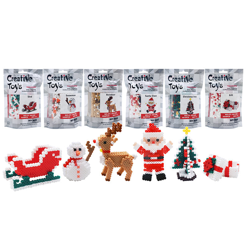 6 Styles Christmas Ironing Beads